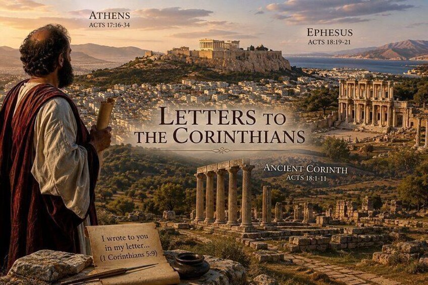 Private Tour St. Pauls footsteps in Ancient Corinth from Athens 1