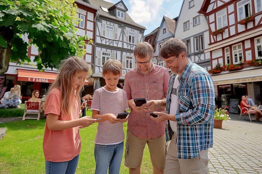 Private Audiobook Audiobook City Rally around Limburg Cathedral 1