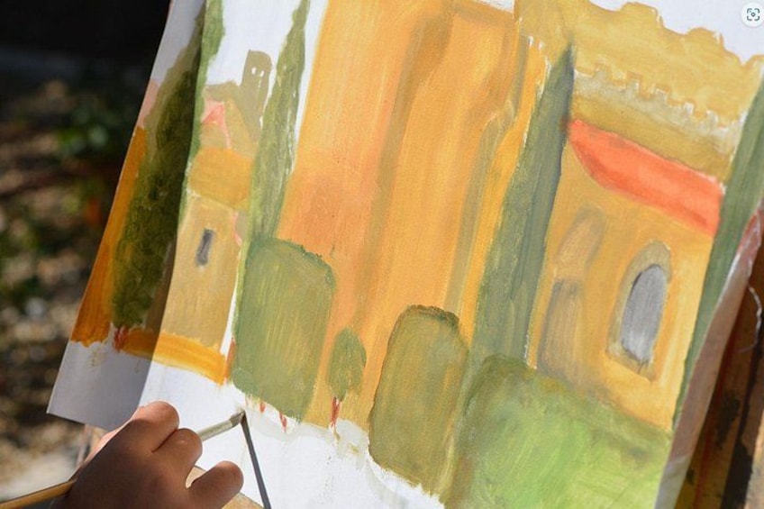 Open-air art workshop 2