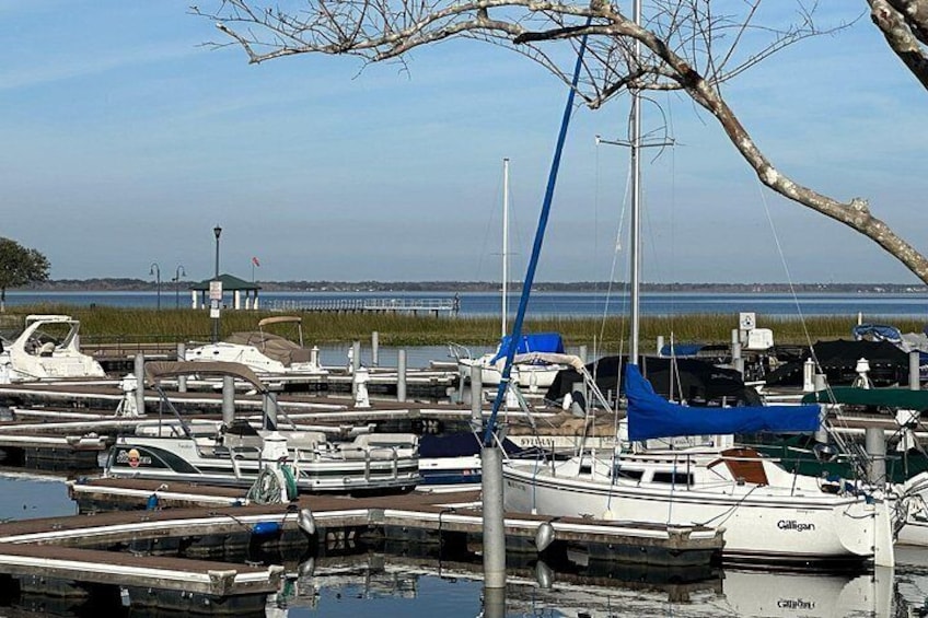 The boat marina at St. Cloud Lakefront Park. 3