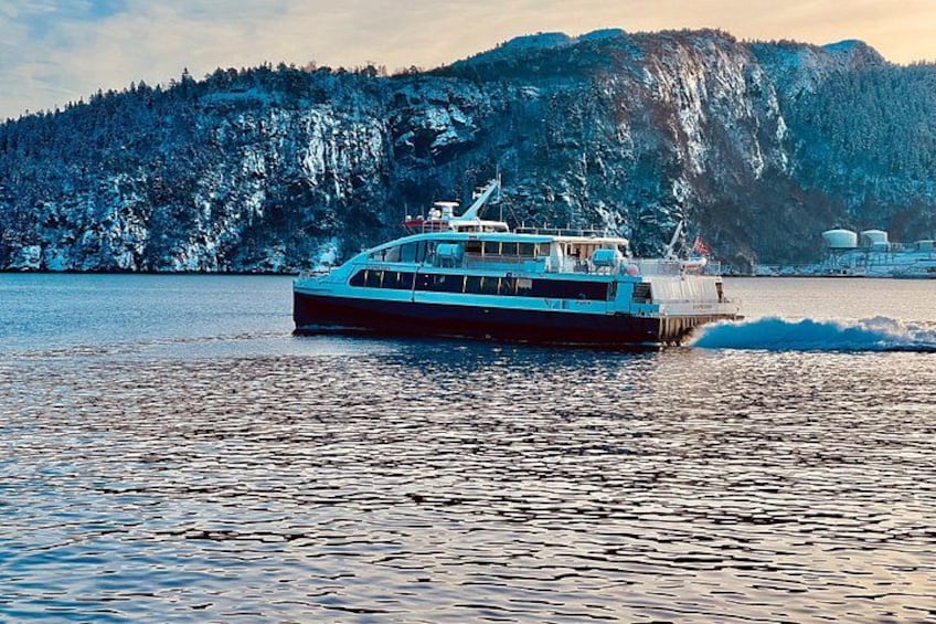 Get into the arena where the city shaped itself - the fjord. 3
