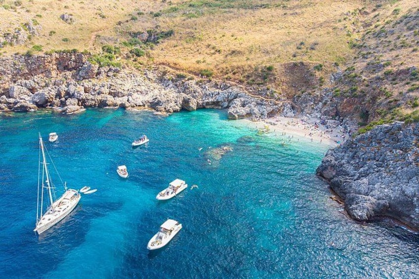 4 hours by Boat from Castellammare del Golfo to Zingaro and Scopello 2