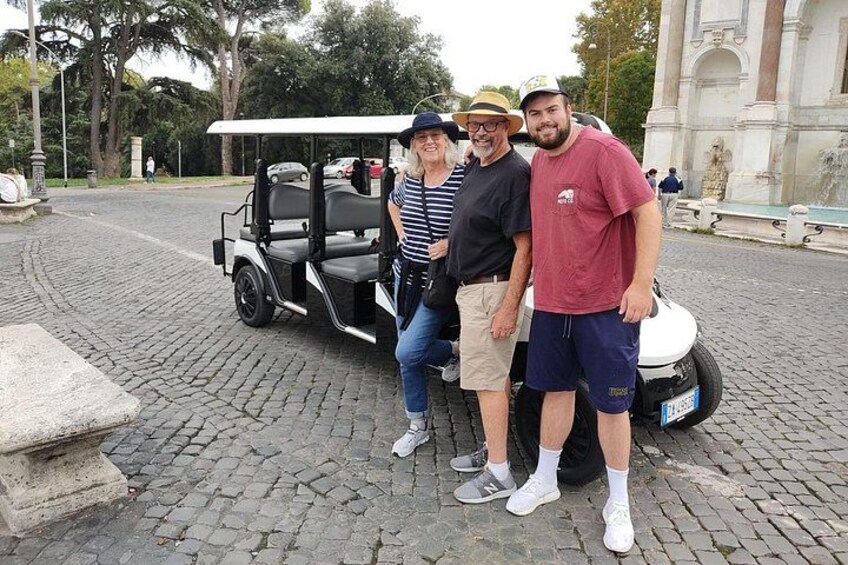 3-Hour Private Tour of Rome with Golf Cart 5