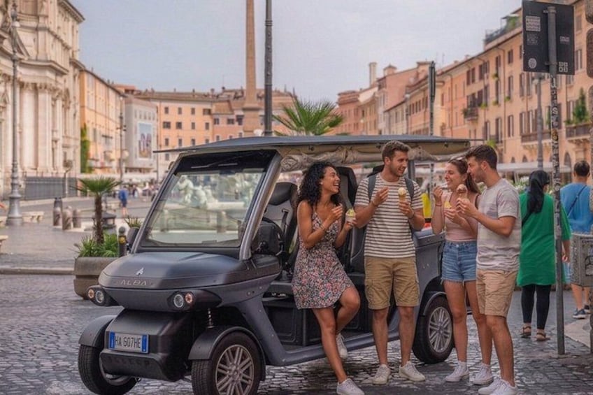 3-Hour Private Tour of Rome with Golf Cart 1