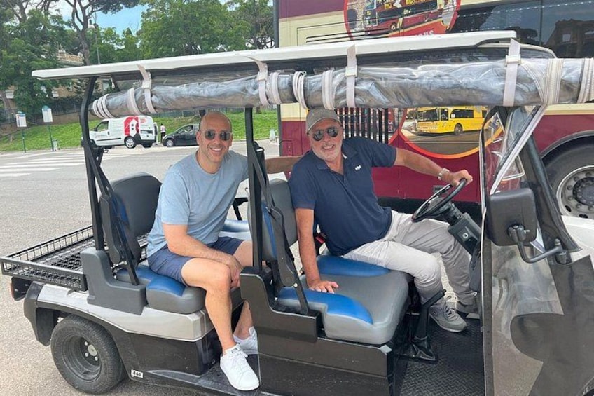 3-Hour Private Tour of Rome with Golf Cart 2