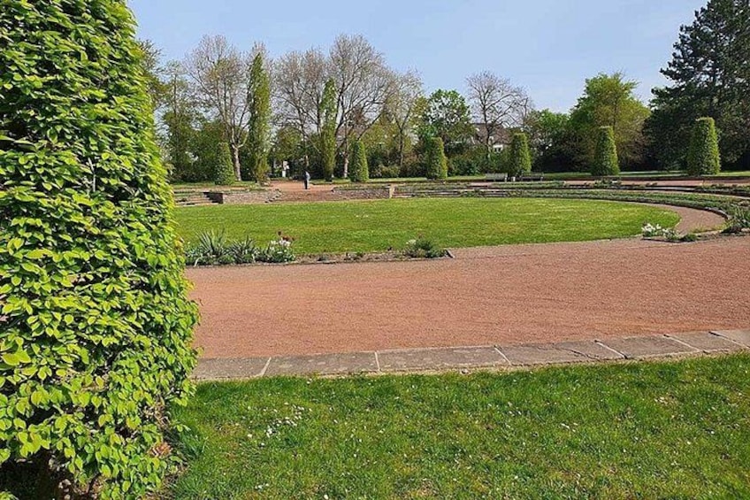 Private audio book city rally in Düsseldorf’s Nordpark 5