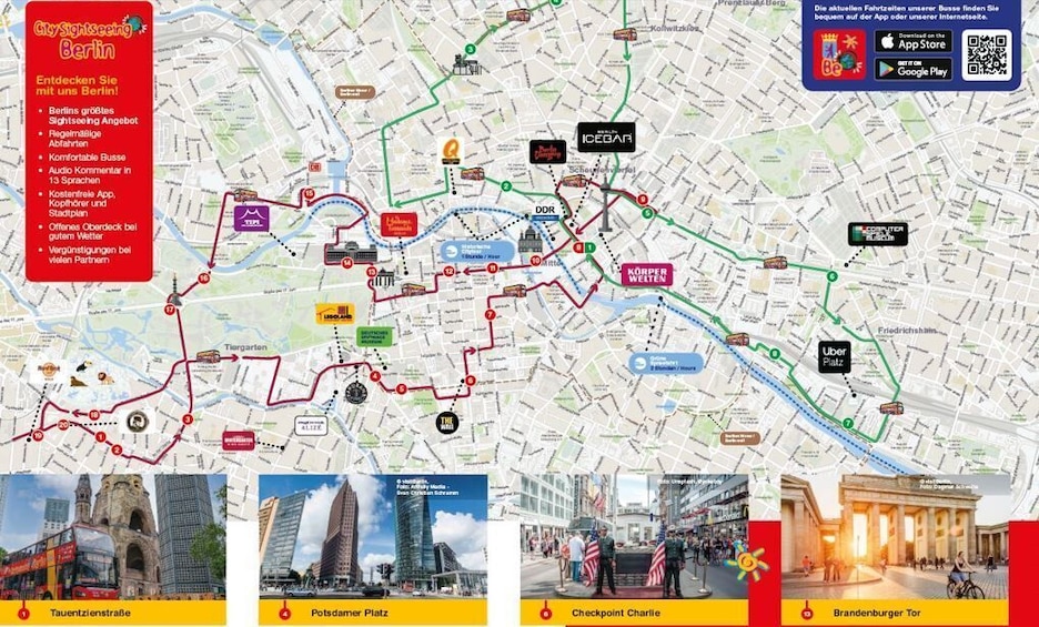 City Sightseeing Berlin: HOHO Bus Tour - All Routes & Boat Tour 3