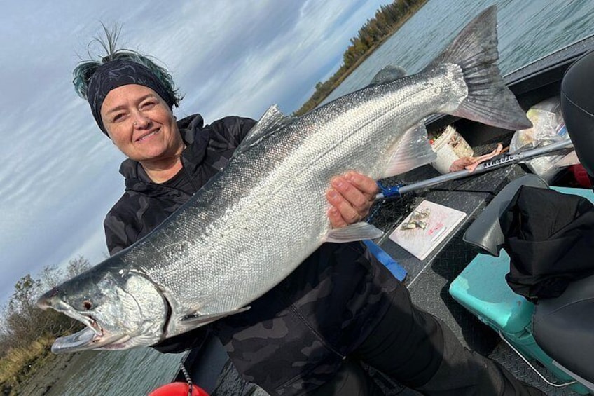 #kingoftheriver #fishinglife #kenairiver #kasilofriver #guideservice #fisherman #angler #fishing #fishon #fishingtrip #fishingislife #kenairiverguide #fishingseason #fishingdaily #kenaipeninsula #fish 2
