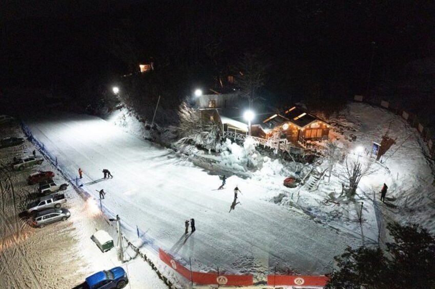 Night skiing 2