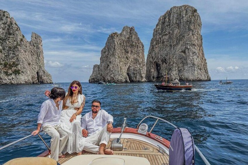 Secret Capri - Private boat tour with City Visit and Blue Grotto 1
