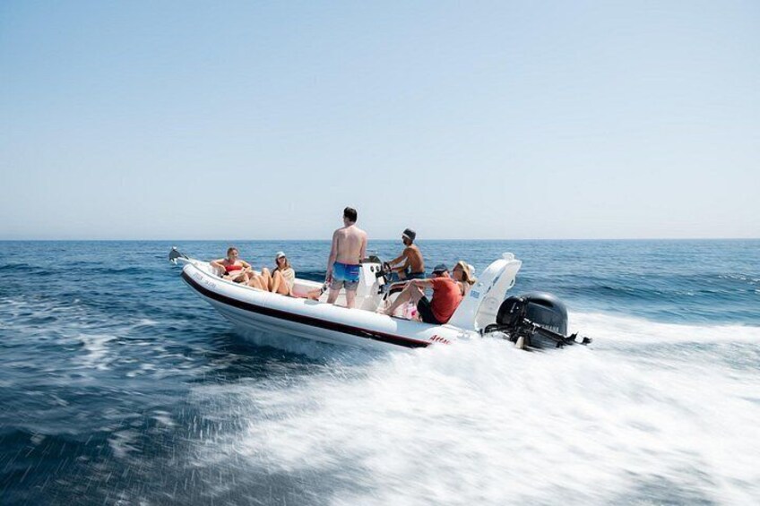 Sea Safari Speedboat Trip in Corfu. Island hopping Sea Tour 4