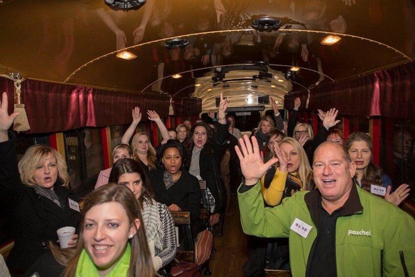Corporate Tours are always a hit on the Funny Bus! 3