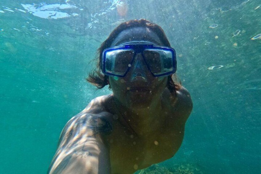 Snorkel in Majahuitas and waterfall in Quimixto 2