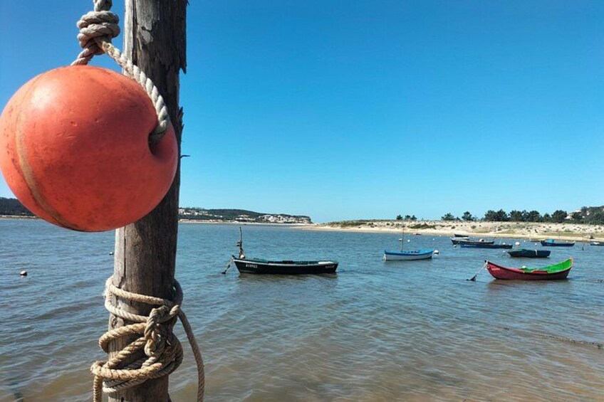 The-Amity-Family-Tours-And-Activities-Portugal-Atlantic-Coastline-Obidos-Lagoon-Fishing-Boats-Sun 3