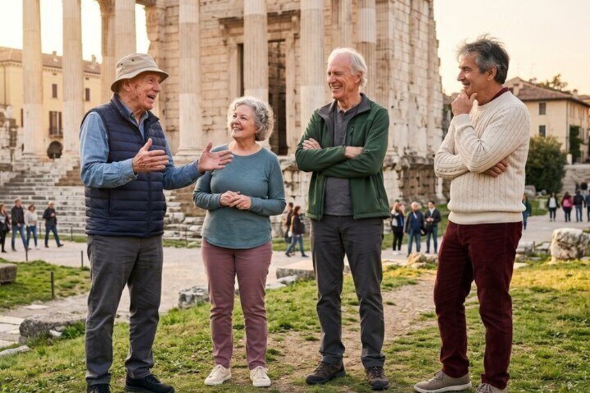 Private Family Walking Tour in Brescia Historic Heritage 2