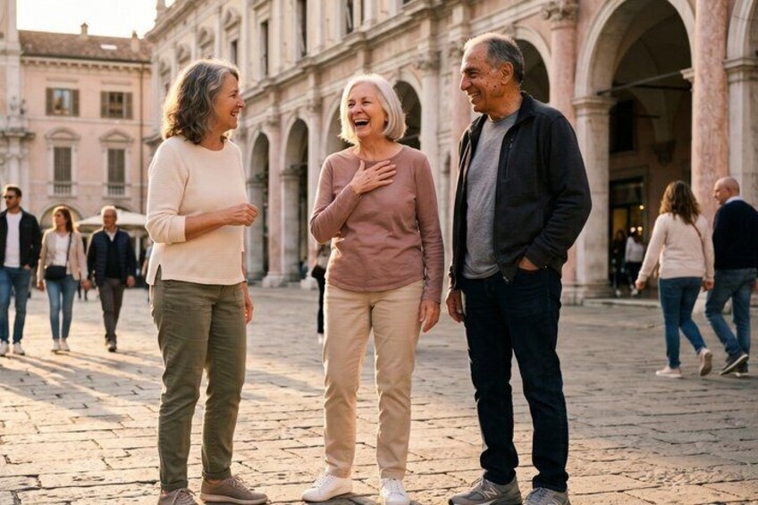 Private Family Walking Tour in Brescia Historic Heritage 4