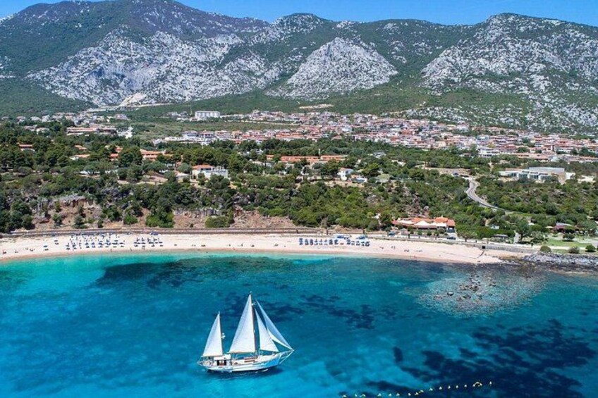 Gulf of Orosei by vintage sailing ship from Cala Gonone 5