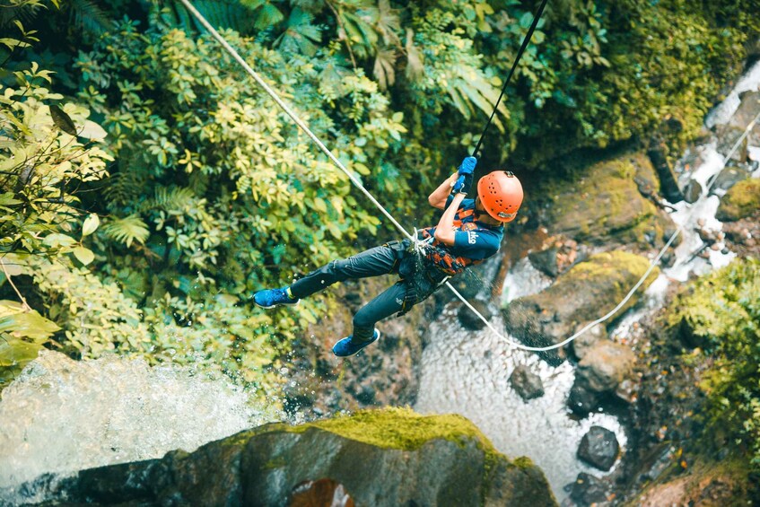 Picture 14 for Activity Arenal Volcano: Lost Canyon Canyoneering Adventure 3