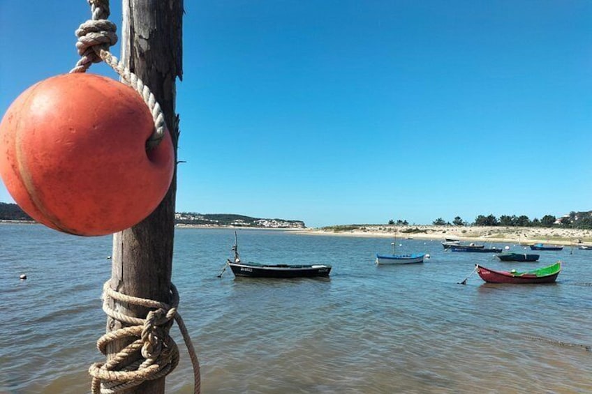 The-Amity-Family-Tours-And-Activities-Portugal-Atlantic-Coastline-Obidos-Lagoon-Fishing-Boats-Sun 2