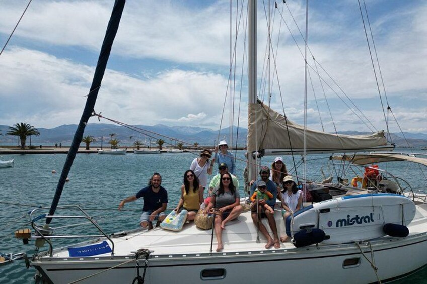 Nafplio Sun Sail Cruises | Half Day | Private | With Full Meal 4