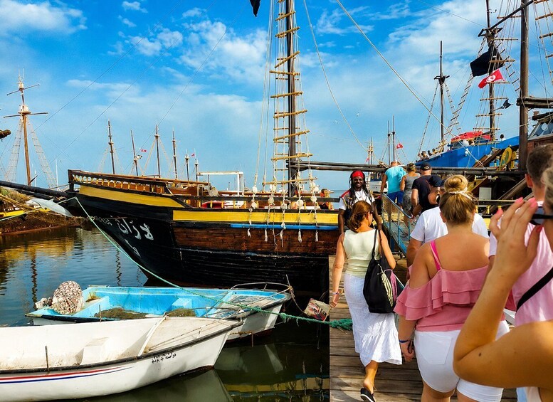 Picture 3 for Activity Djerba: Pirate Boat Trip to Flamingo Island with Lunch 3