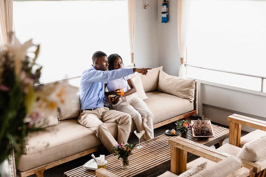 Picture 8 for Activity Victoria Falls: 2-Hour Luxury Zambezi River Sunset Cruise 2