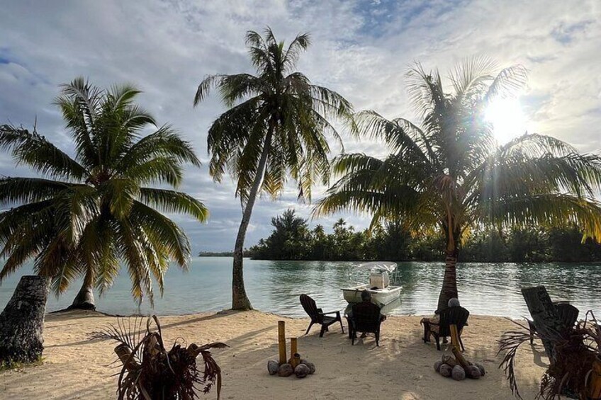 The Moi'e motu, a paradise to relax 4