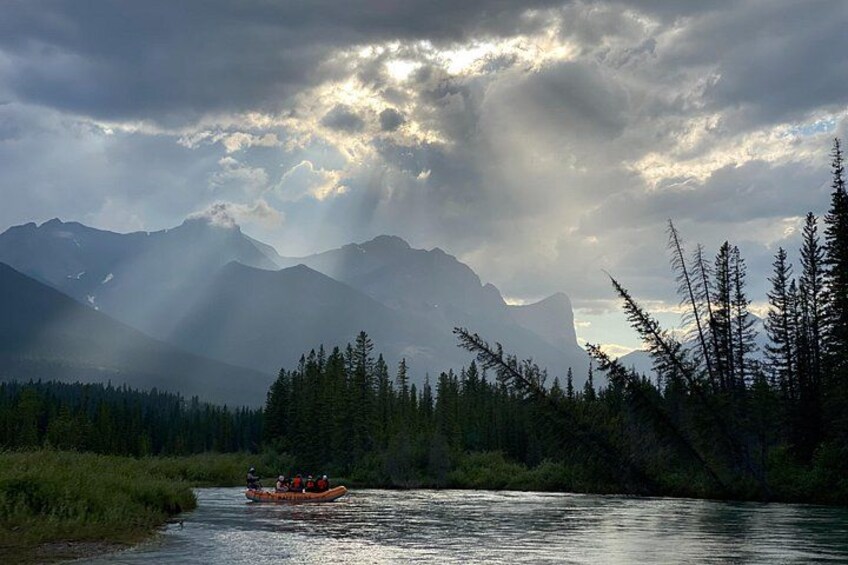 1.5 hour Scenic Nature Float in the Canadian Rocky Mountains 3