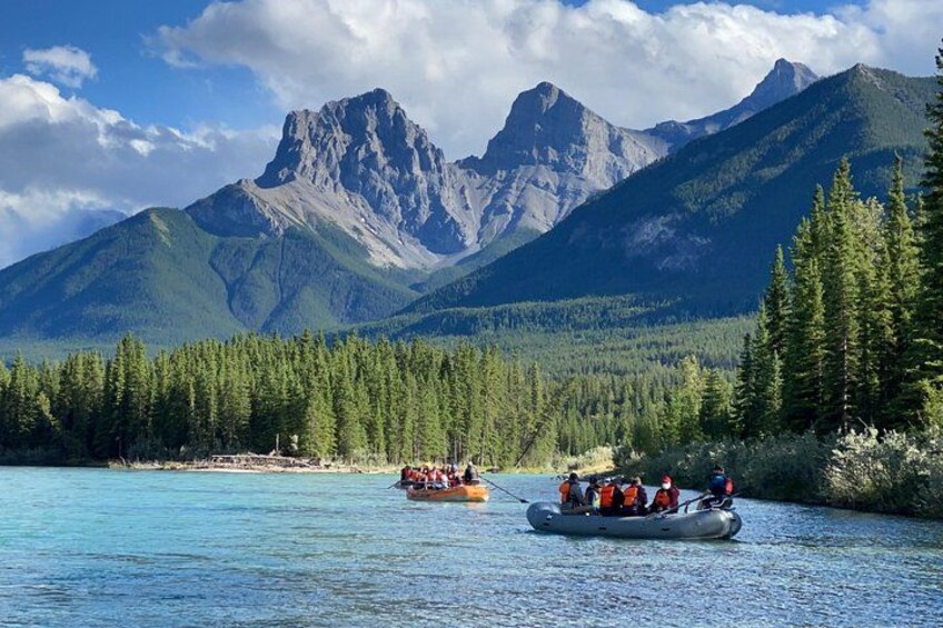 1.5 hour Scenic Nature Float in the Canadian Rocky Mountains 2