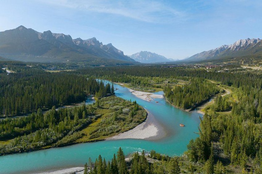 1.5 hour Scenic Nature Float in the Canadian Rocky Mountains 1