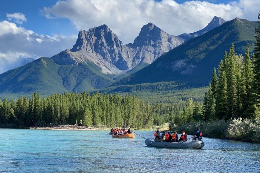 1.5 hour Scenic Nature Float in the Canadian Rocky Mountains 2