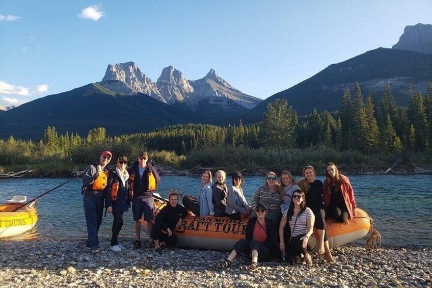 1.5 hour Scenic Nature Float in the Canadian Rocky Mountains 2