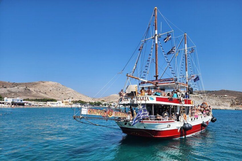Full Day Kos Guided Boat Tour Including Lunch 1