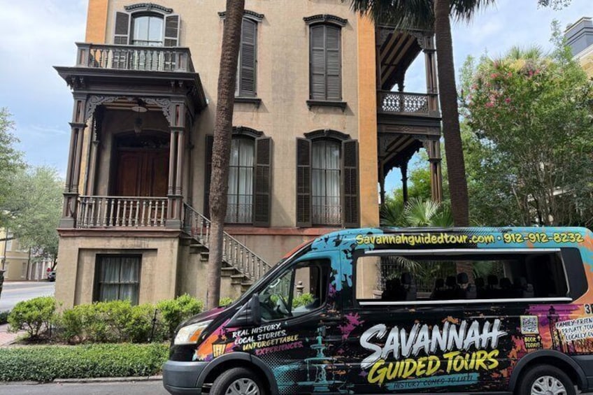 Savannah Historical Guided Small Group Open-Air Minibus Tour 3