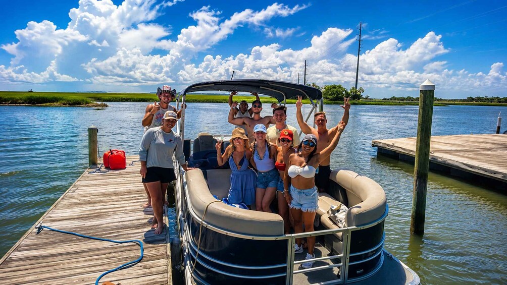 Tybee Island: Pontoon Boat Rental by the Hour 2