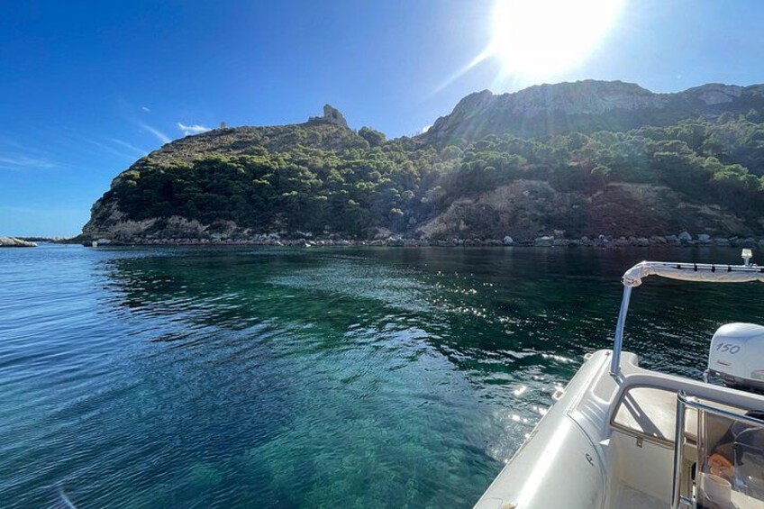 Boat tour Cagliari, Bateau excursion, boat trip, snorkeling Cagliari, bootstour 2