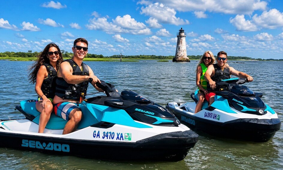 Picture 1 for Activity Tybee Island: Single or Tandem Jet Ski Rental 5