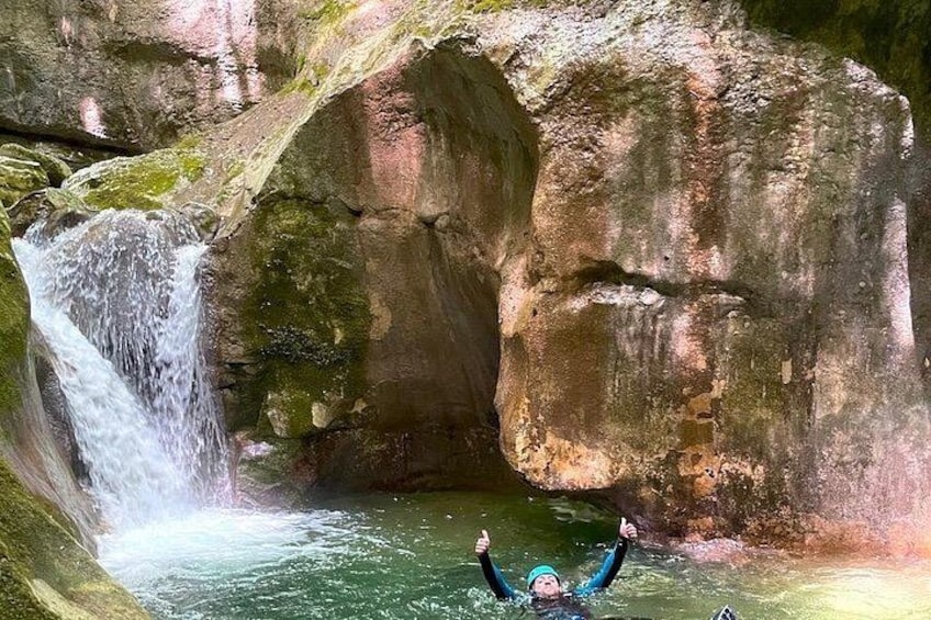 Discovery of the Canyon of Furon Haut en Vercors 1