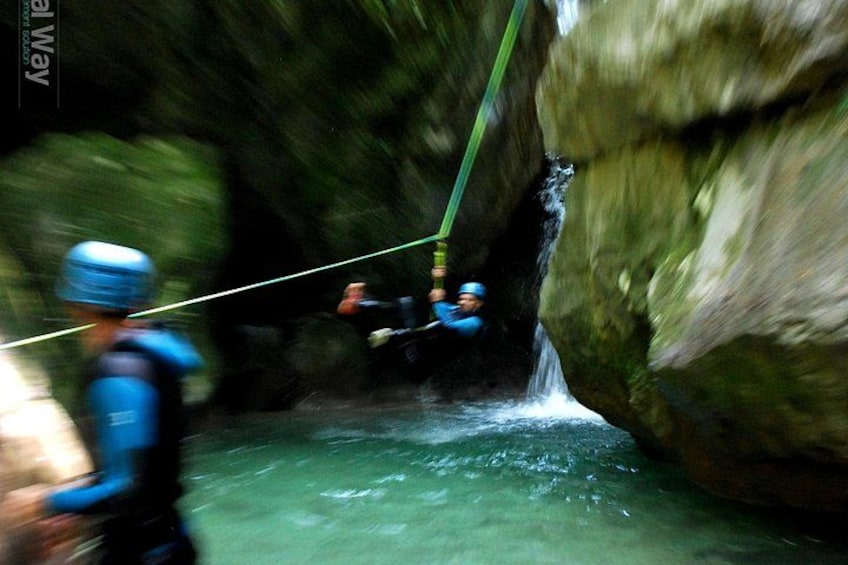 Discovery of the Canyon of Furon Haut en Vercors 5