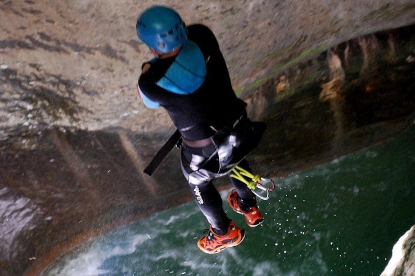 Discovery of the Canyon of Furon Haut en Vercors 4