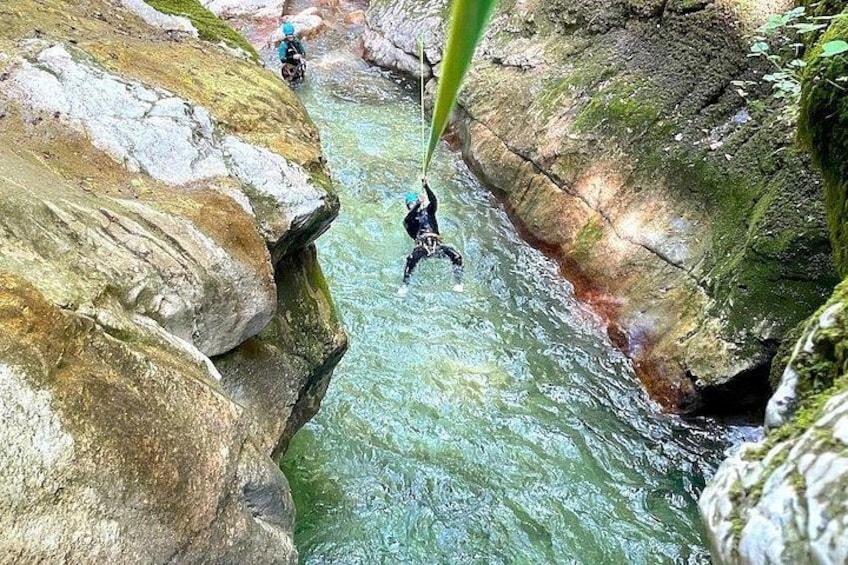 Discovery of the Canyon of Furon Haut en Vercors 3
