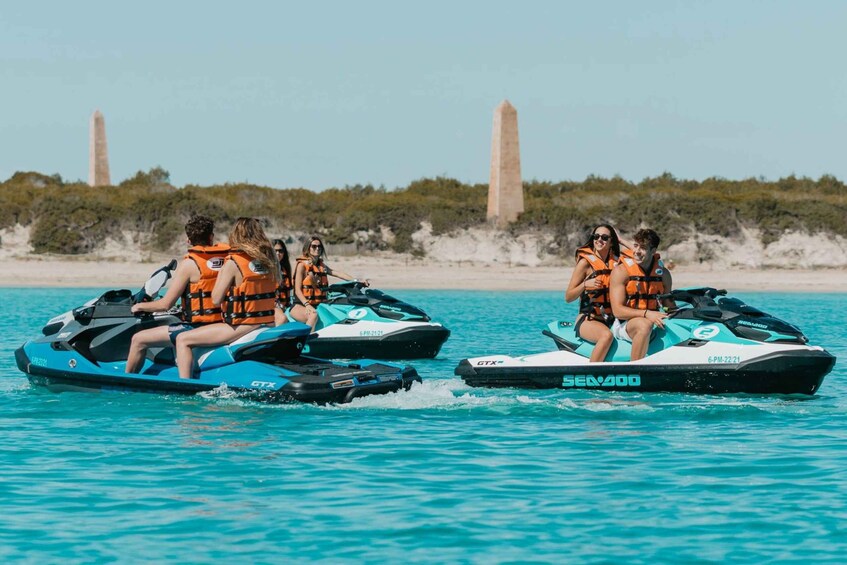 Can Picafort Guided Playa de Muro Jet Ski Tour with Photos