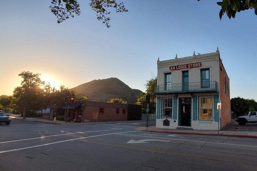 Learn about the murder and mystery surrounding the Ah Louis store. 2