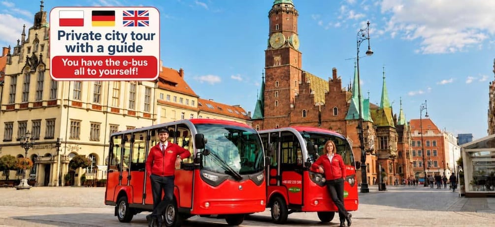 Wroclaw: 2-Hour Private Electric Bus Tour with Guide or Tape 1