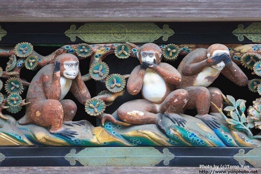 The three wise monkeys 3