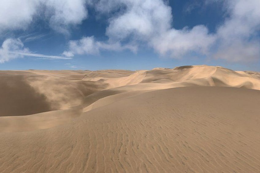 WOW what wonderful colors - blue skies red dunes 2