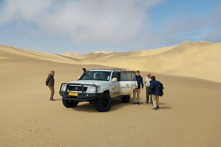 Dunes all around us 100m high 4