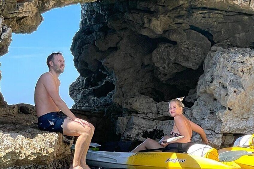 Pula: Sea Cave Kayak Tour with Snorkeling and Swimming 5