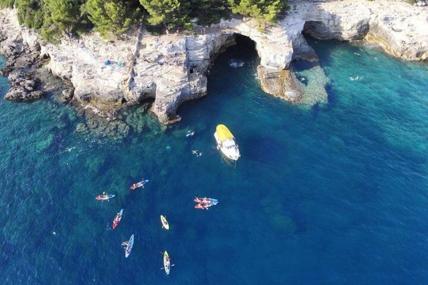 Pula: Sea Cave Kayak Tour with Snorkeling and Swimming 2