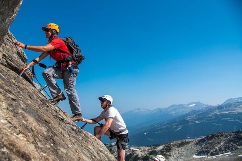 Guided adventure on Whistler 2